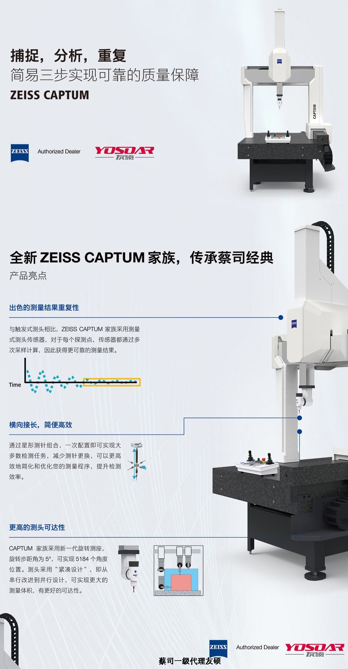泰州蔡司三坐标CAPTUM